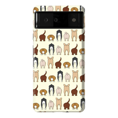 Dog Butt Pattern Phone Case
