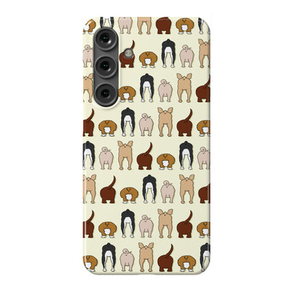 Dog Butt Pattern Phone Case