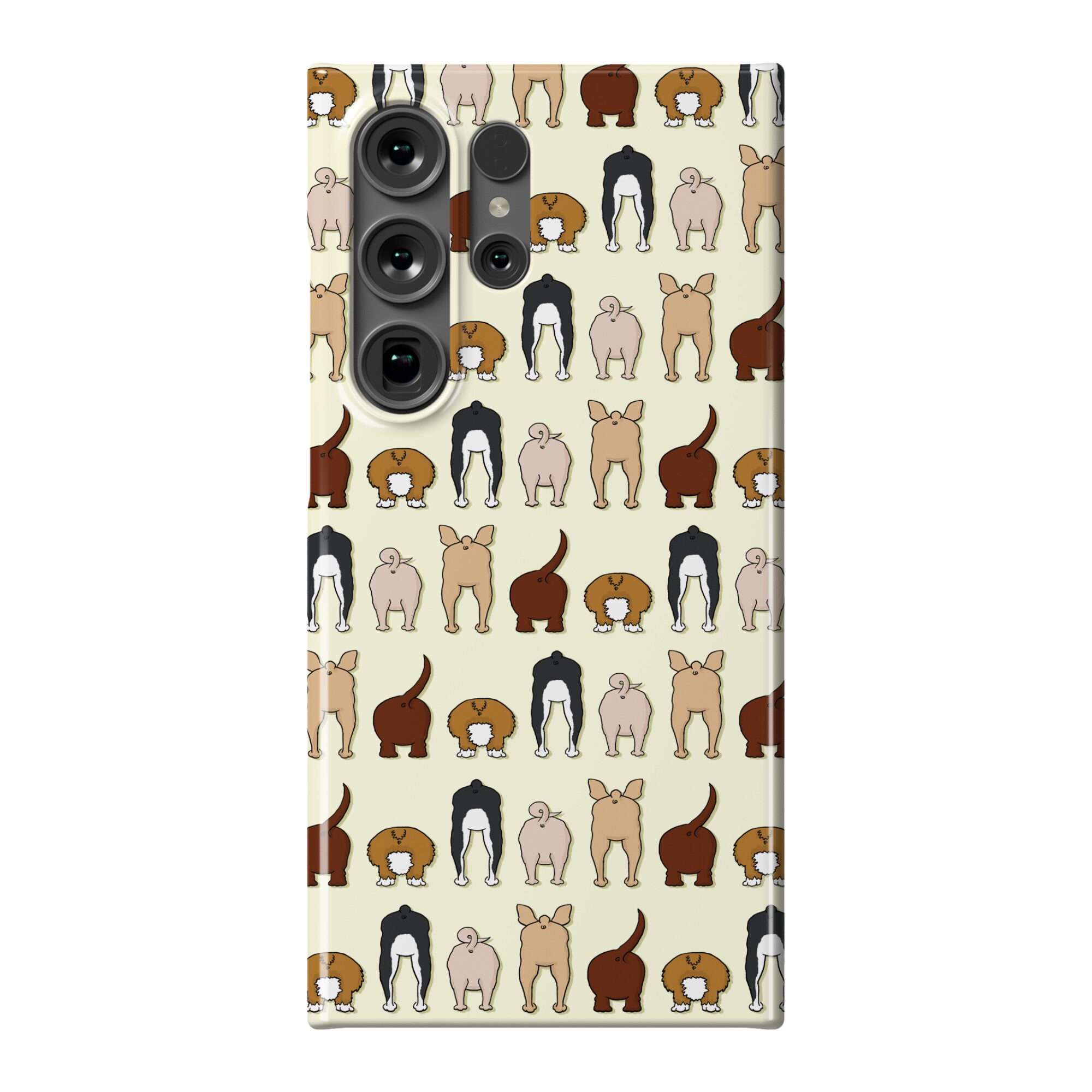 Dog Butt Pattern Phone Case