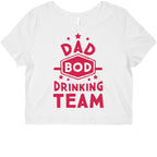 Dad Bod Drinking Team Graphic Baby Tee