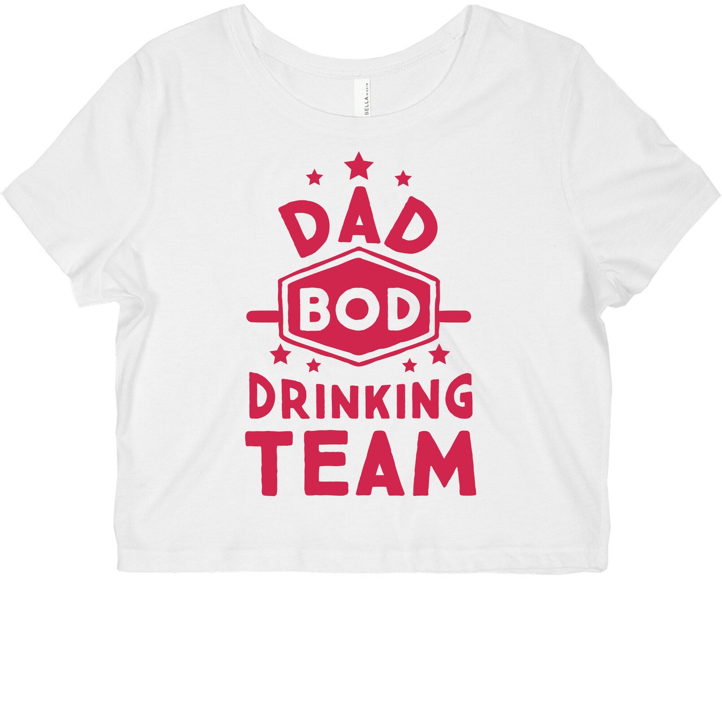 Dad Bod Drinking Team Graphic Baby Tee