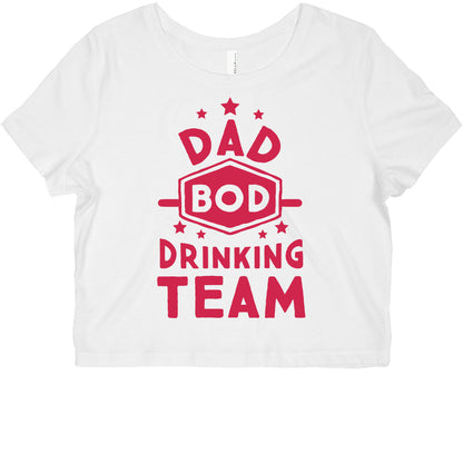Dad Bod Drinking Team Graphic Baby Tee