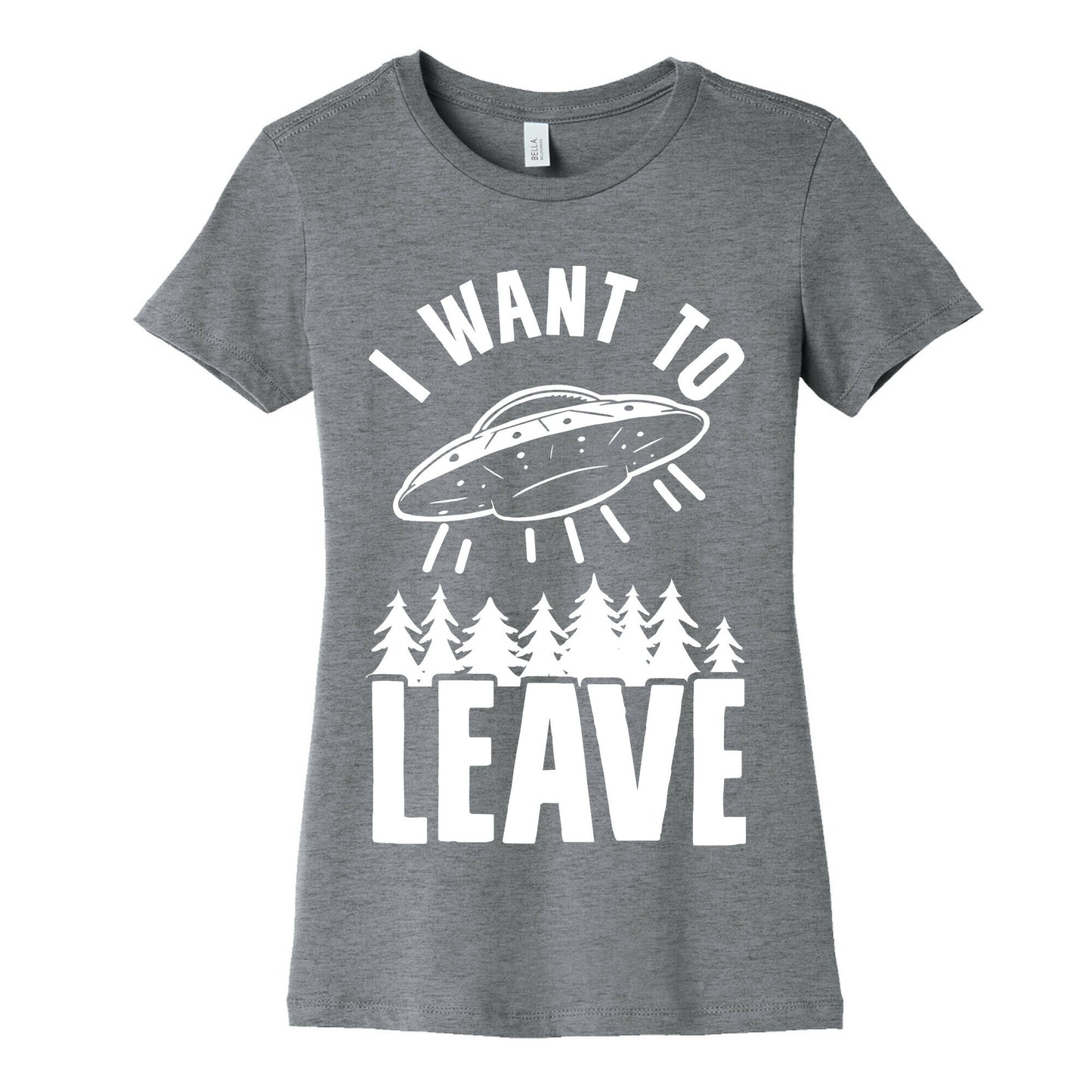 I Want To Leave Women's Cotton Tee