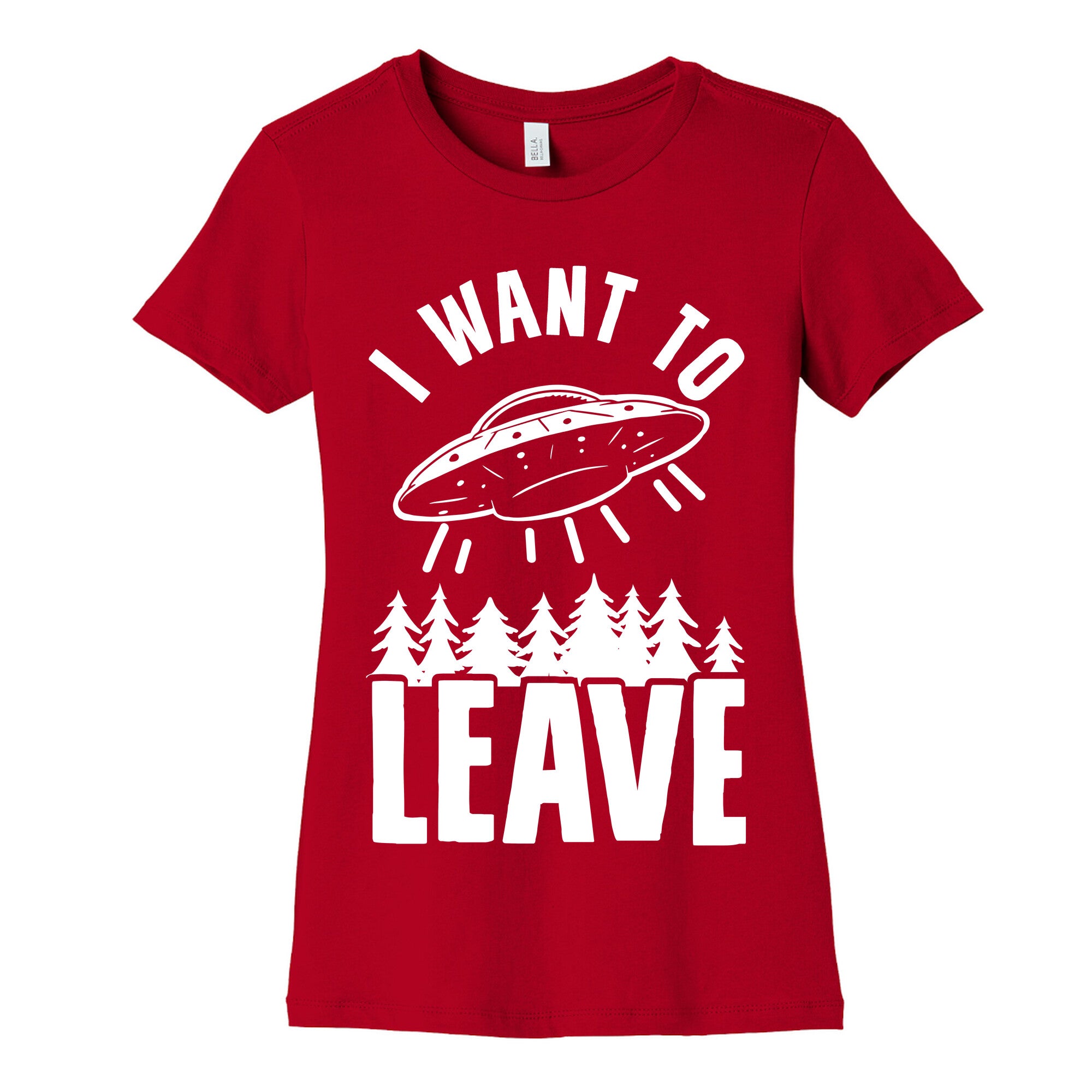 I Want To Leave Women's Cotton Tee