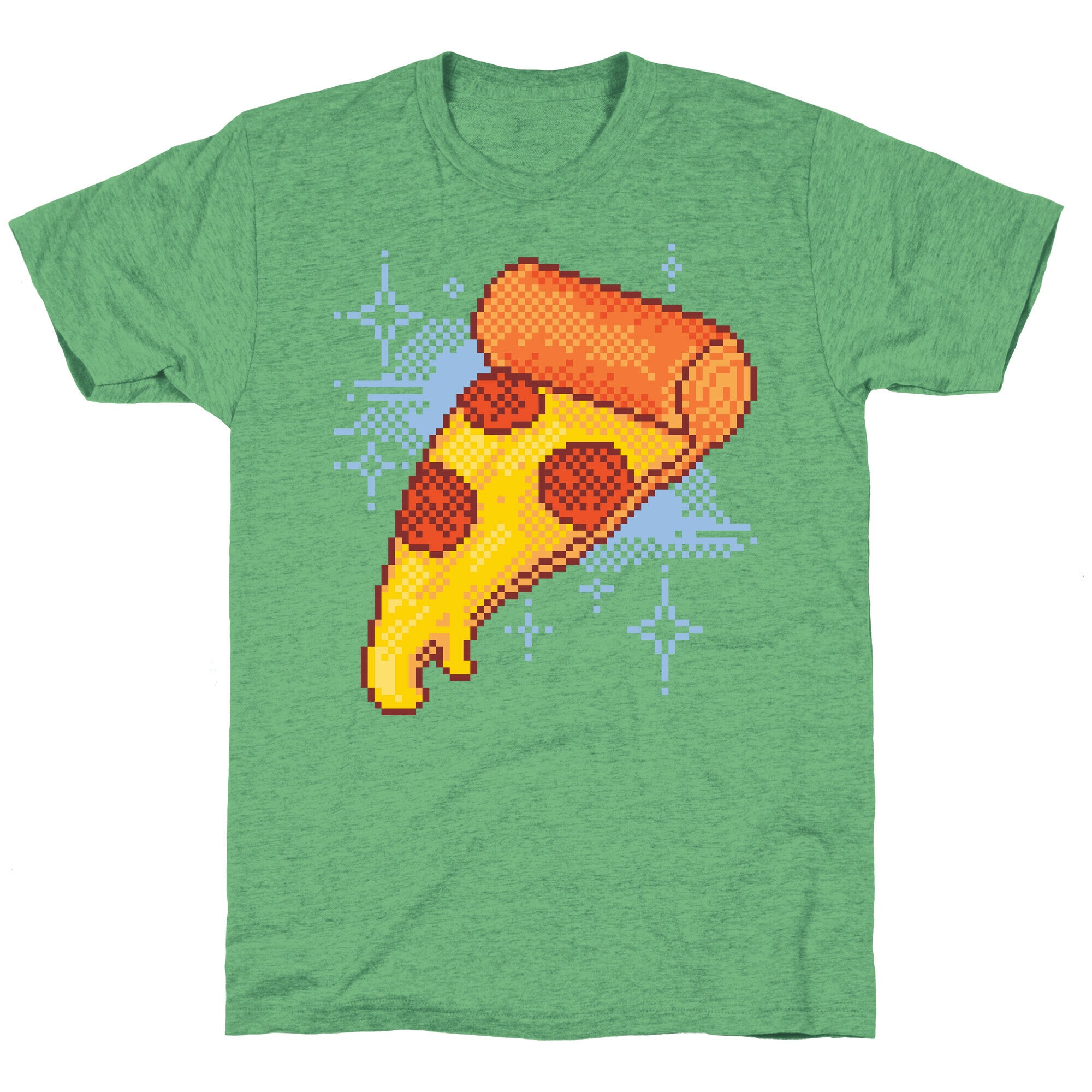 Pixel Pizza Unisex Triblend Tee
