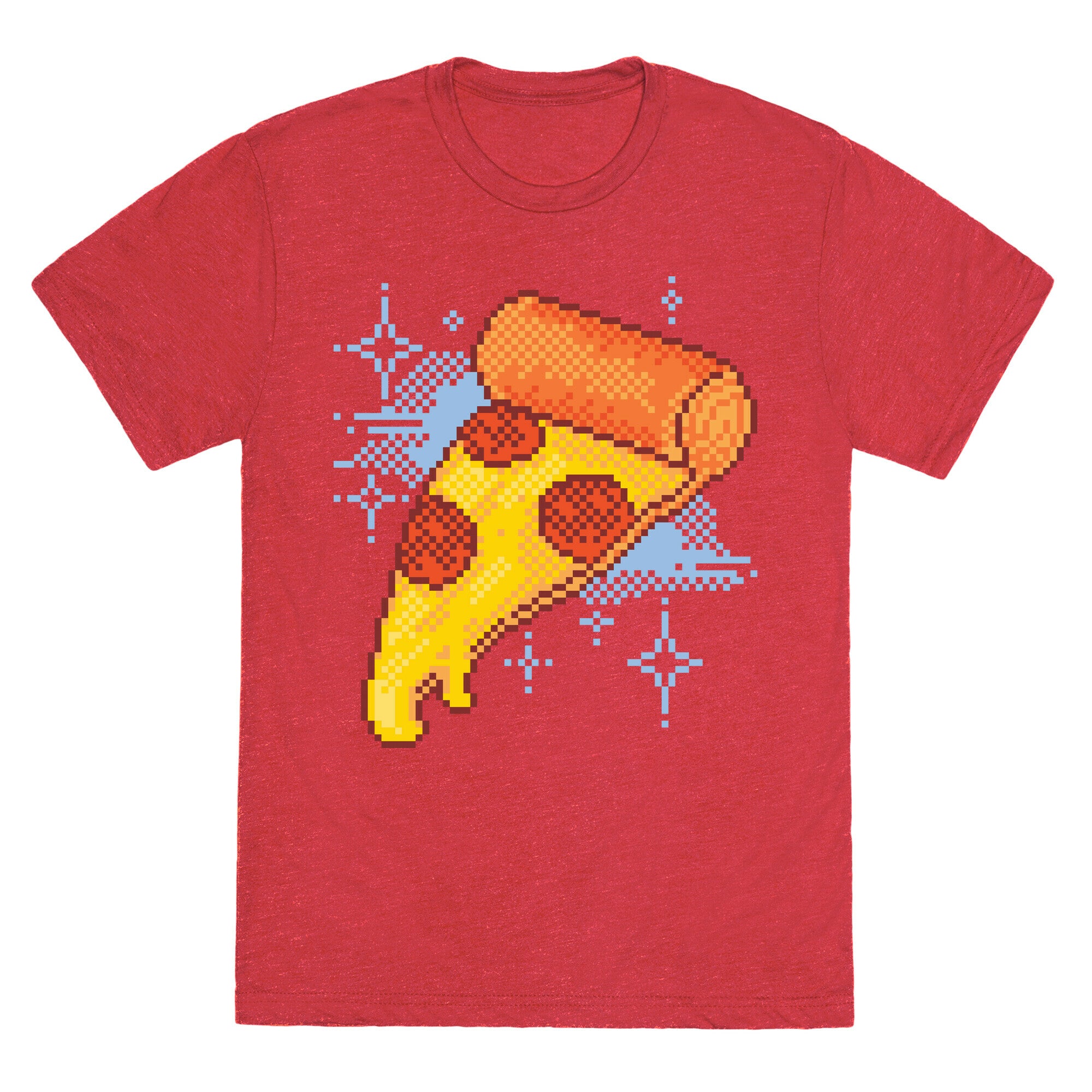 Pixel Pizza Unisex Triblend Tee