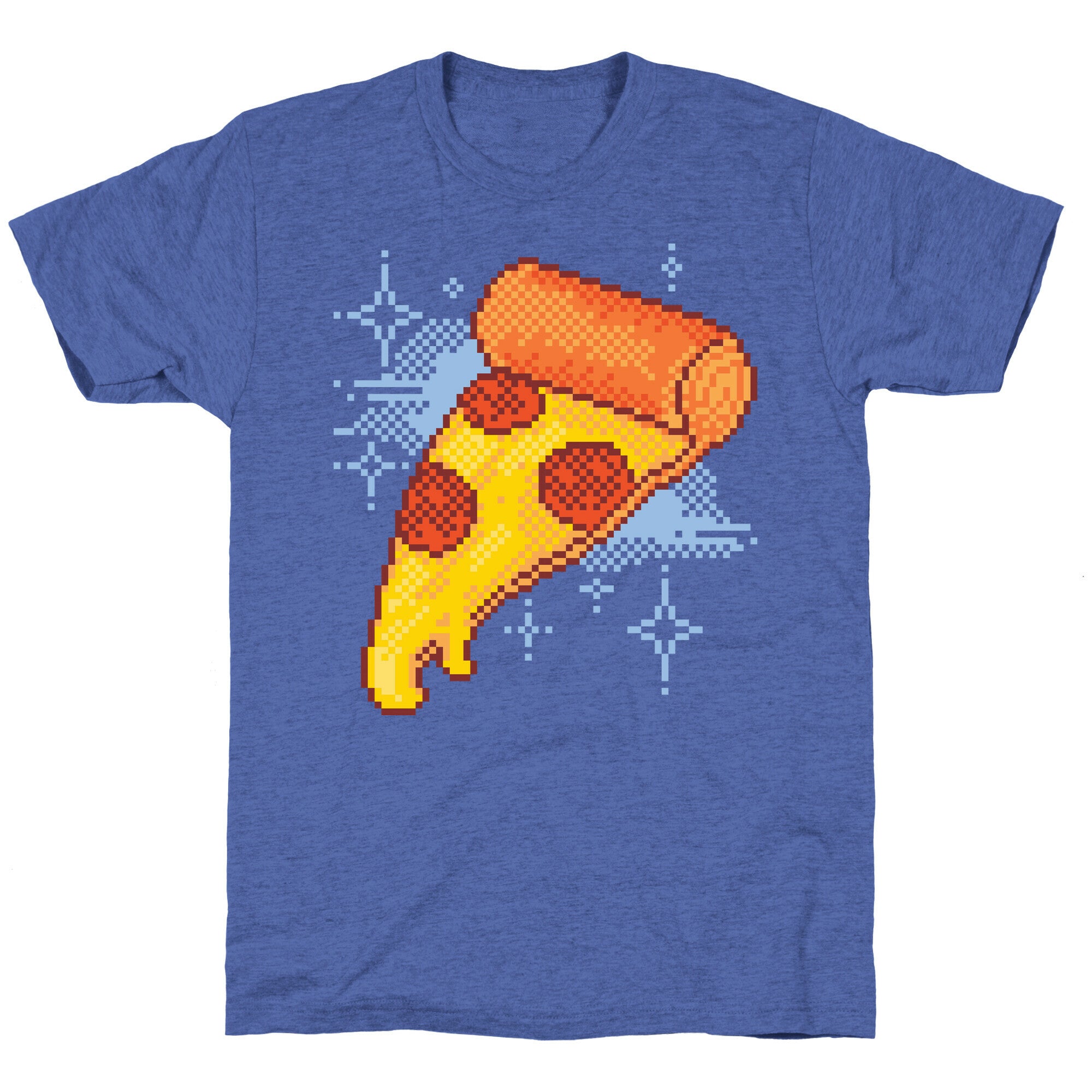 Pixel Pizza Unisex Triblend Tee