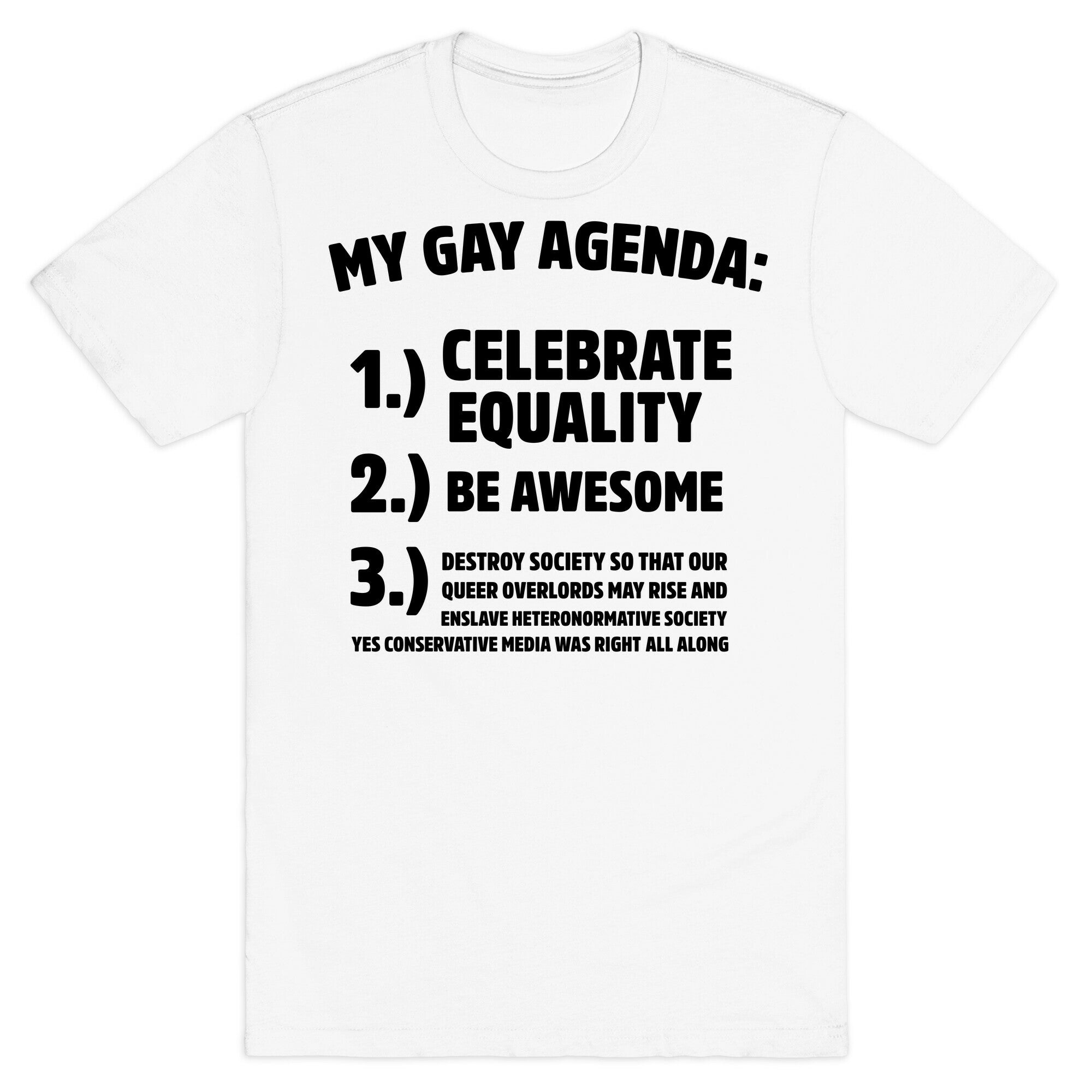 My Gay Agenda T-Shirt