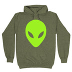 Alien Head Hoodie