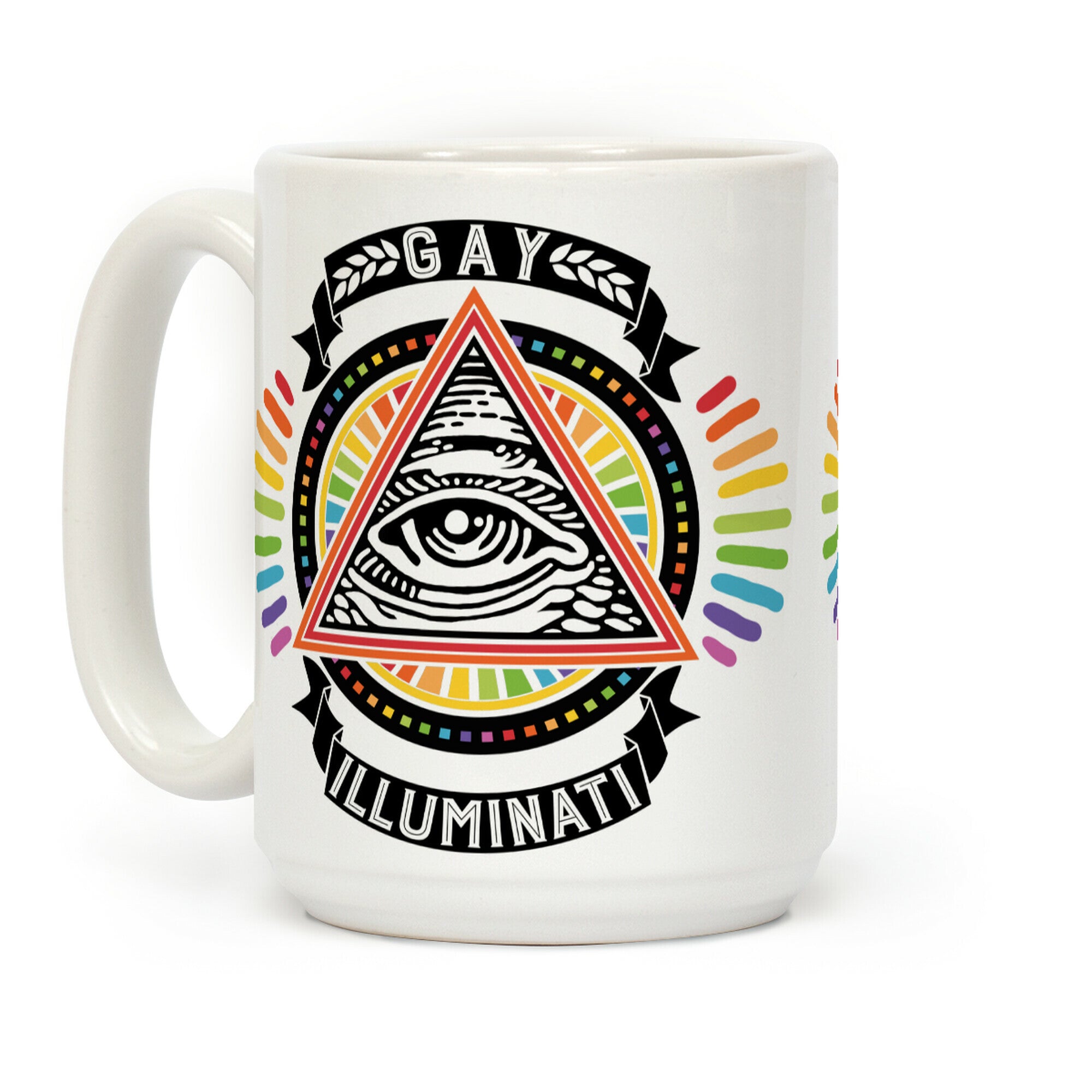 Gay Illuminati Coffee Mug