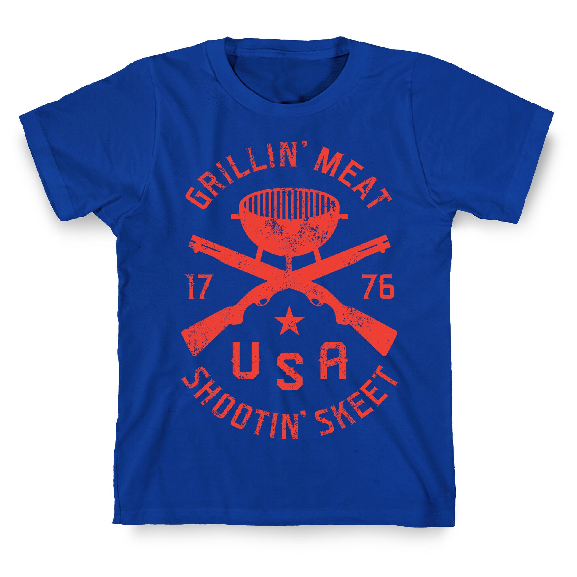 Grillin' Meat Shootin' Skeet T-Shirt