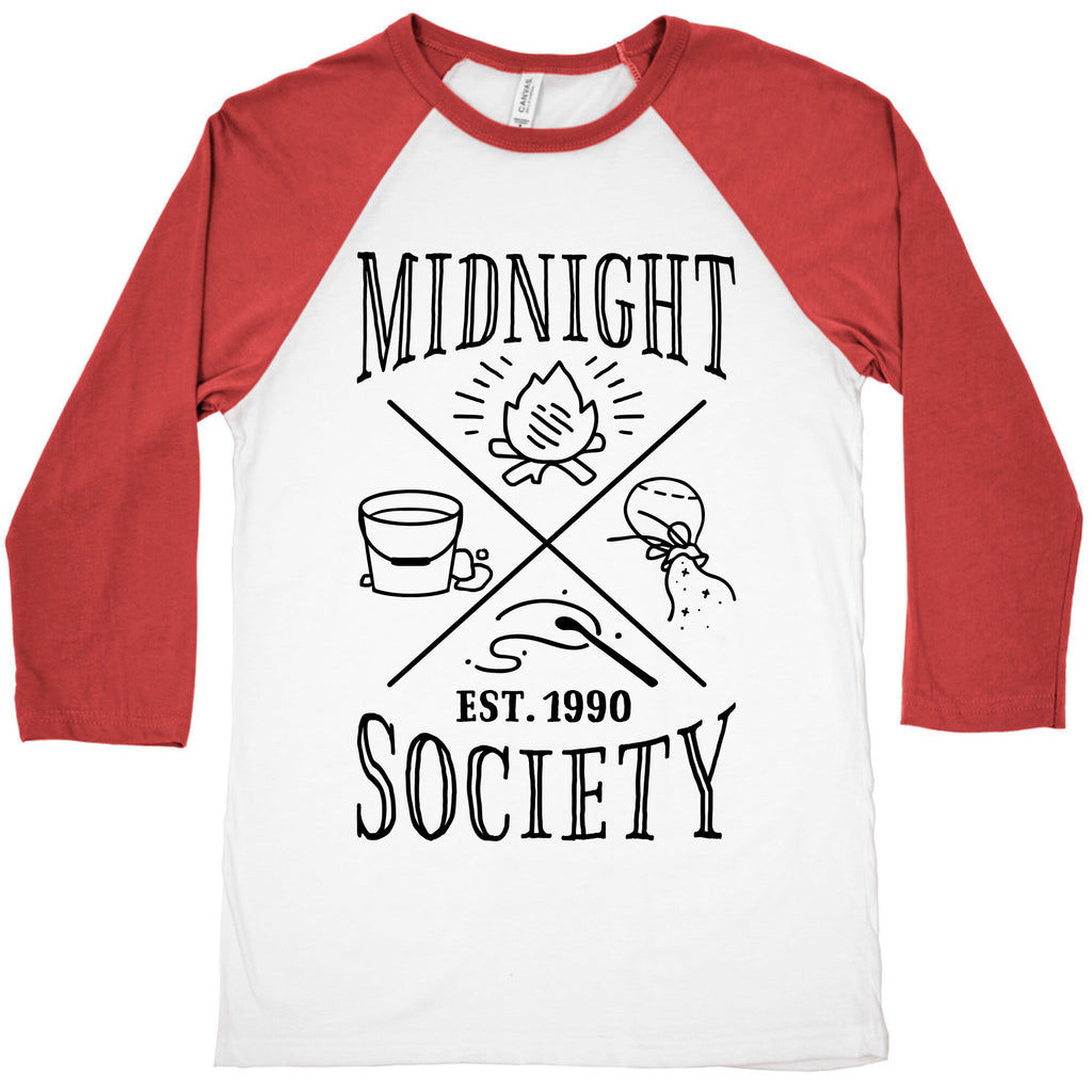 Midnight Society Baseball Tee