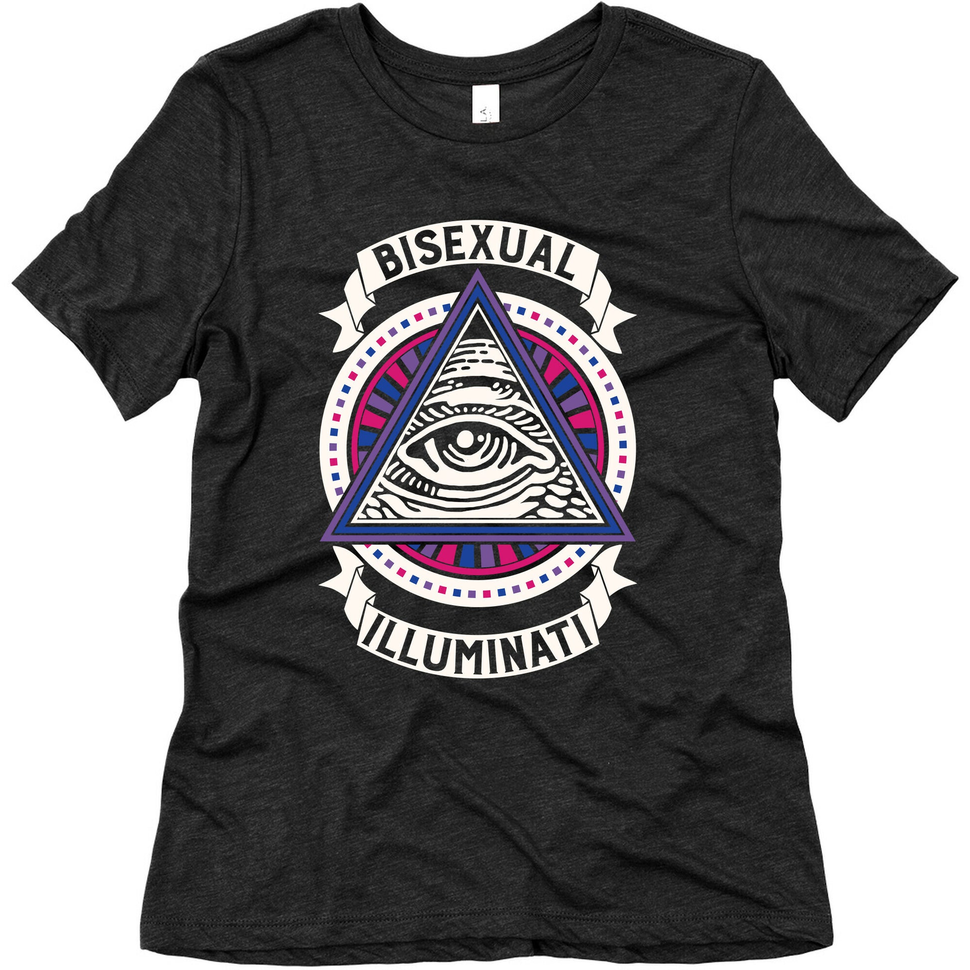 Bisexual Illuminati Women's Triblend Tee