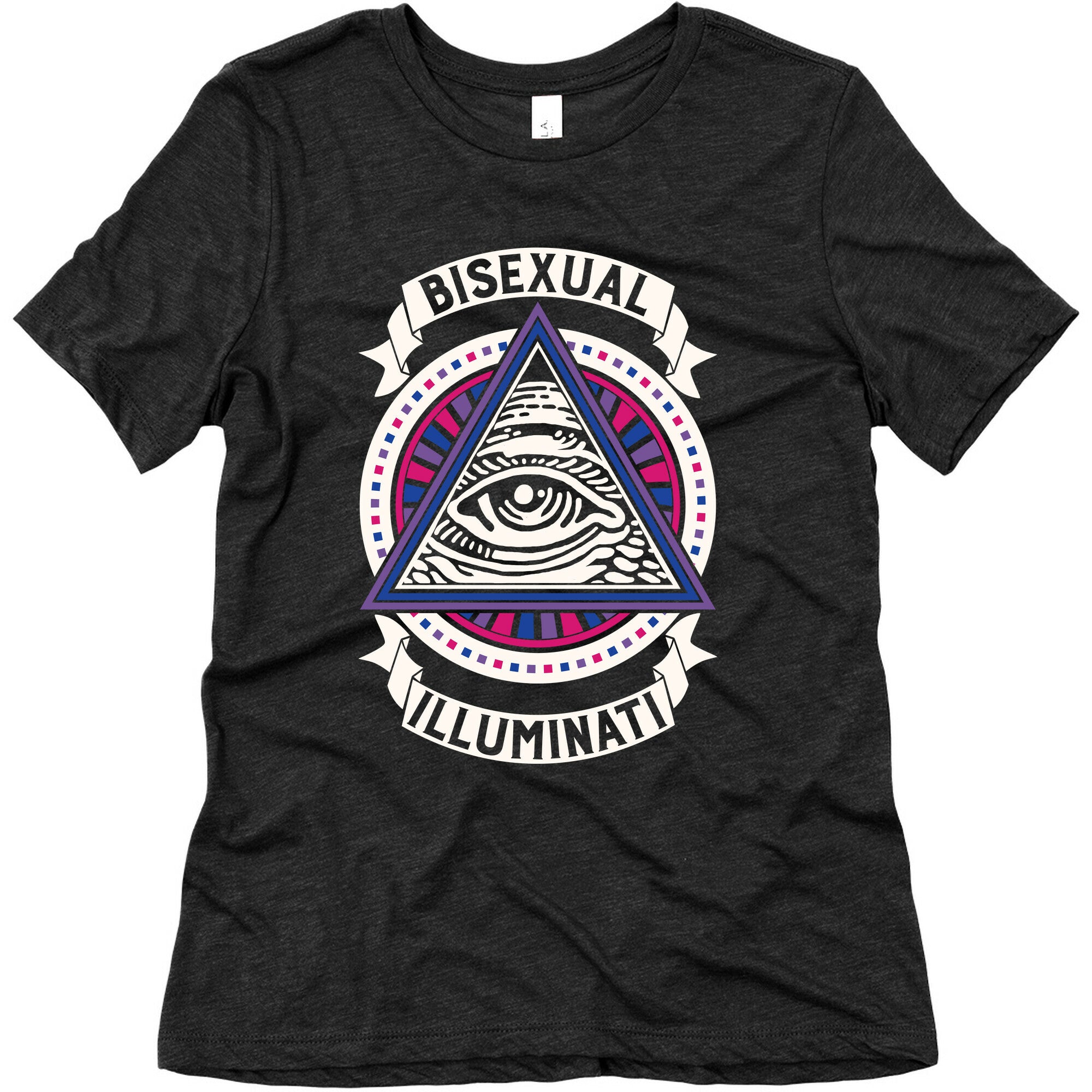 Bisexual Illuminati Women's Triblend Tee