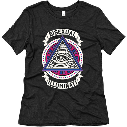 Bisexual Illuminati Women's Triblend Tee
