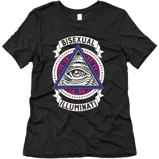 Bisexual Illuminati Women's Triblend Tee
