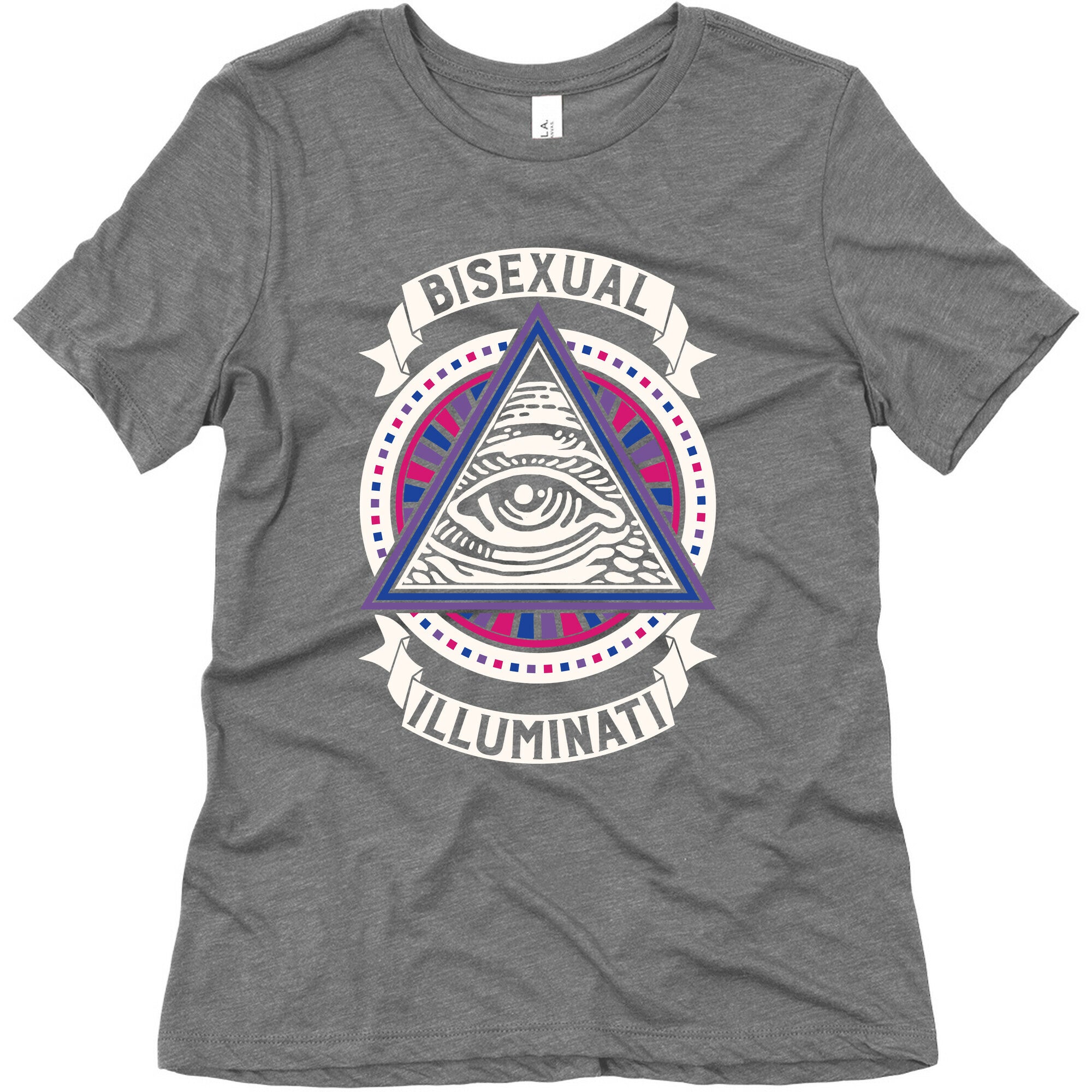 Bisexual Illuminati Women's Triblend Tee