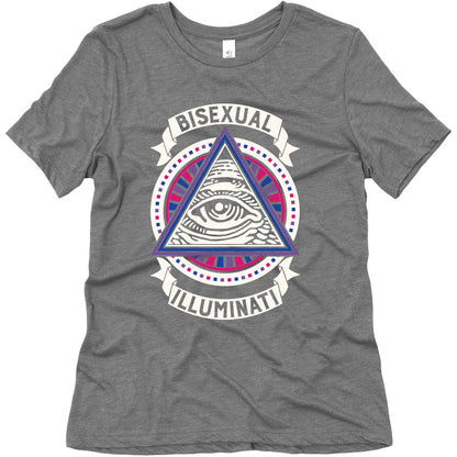 Bisexual Illuminati Women's Triblend Tee