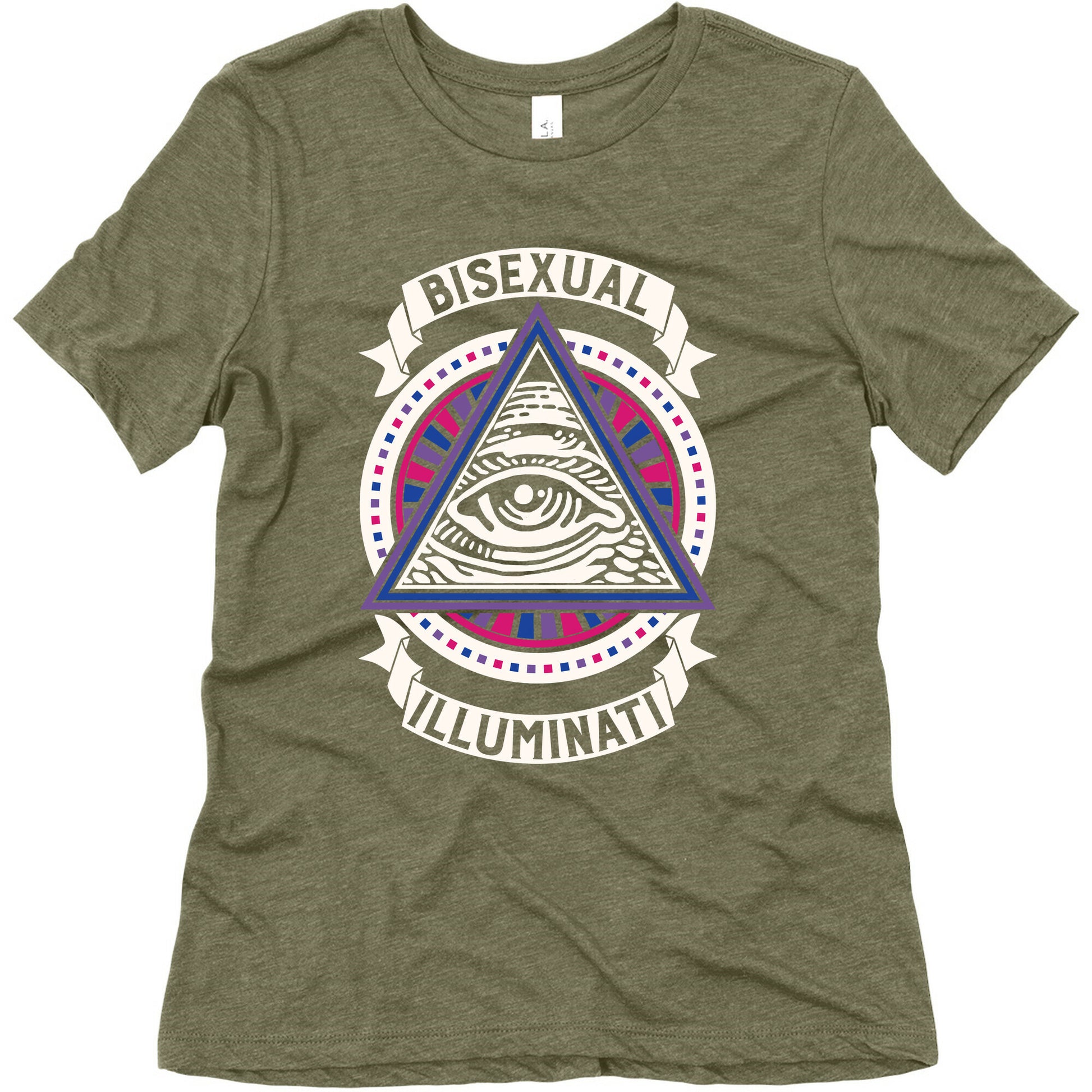 Bisexual Illuminati Women's Triblend Tee