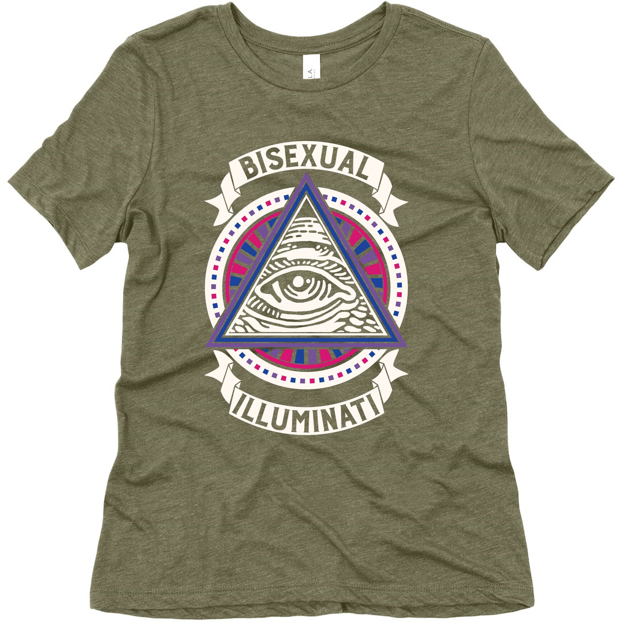 Bisexual Illuminati Women's Triblend Tee