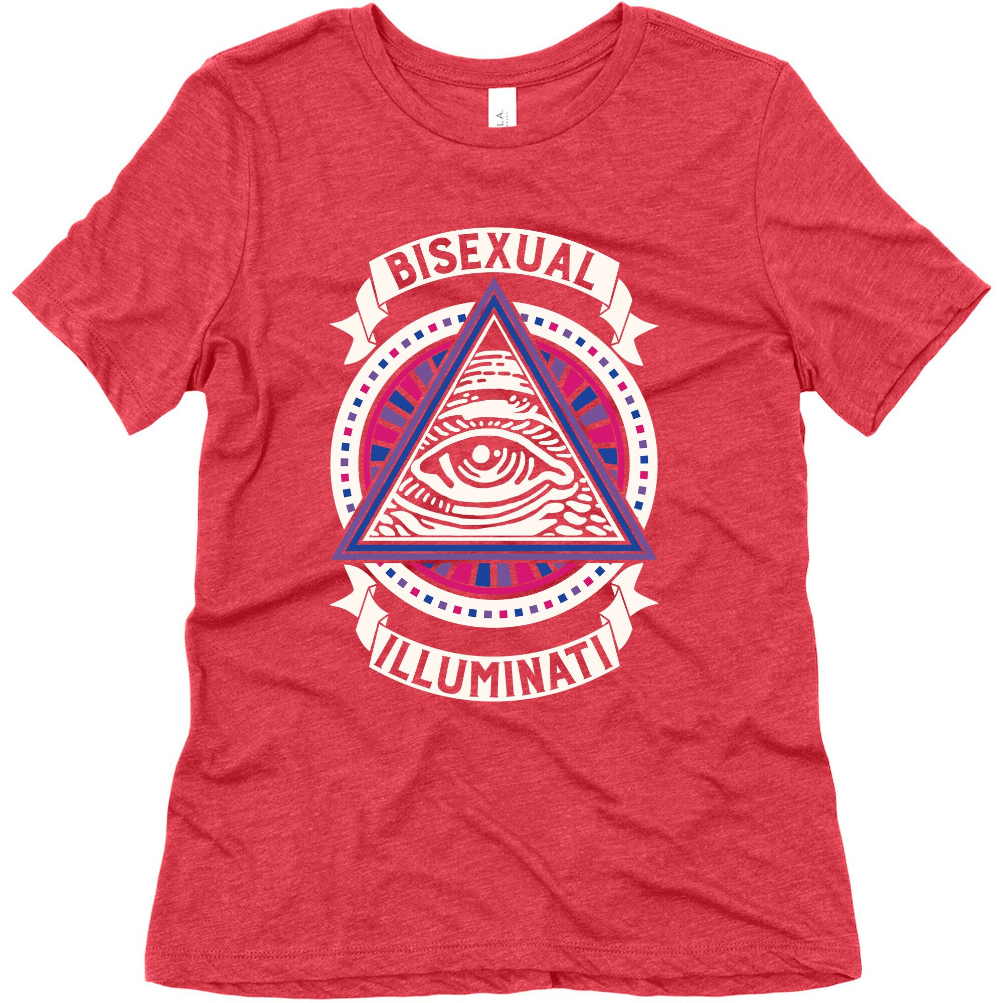 Bisexual Illuminati Women's Triblend Tee