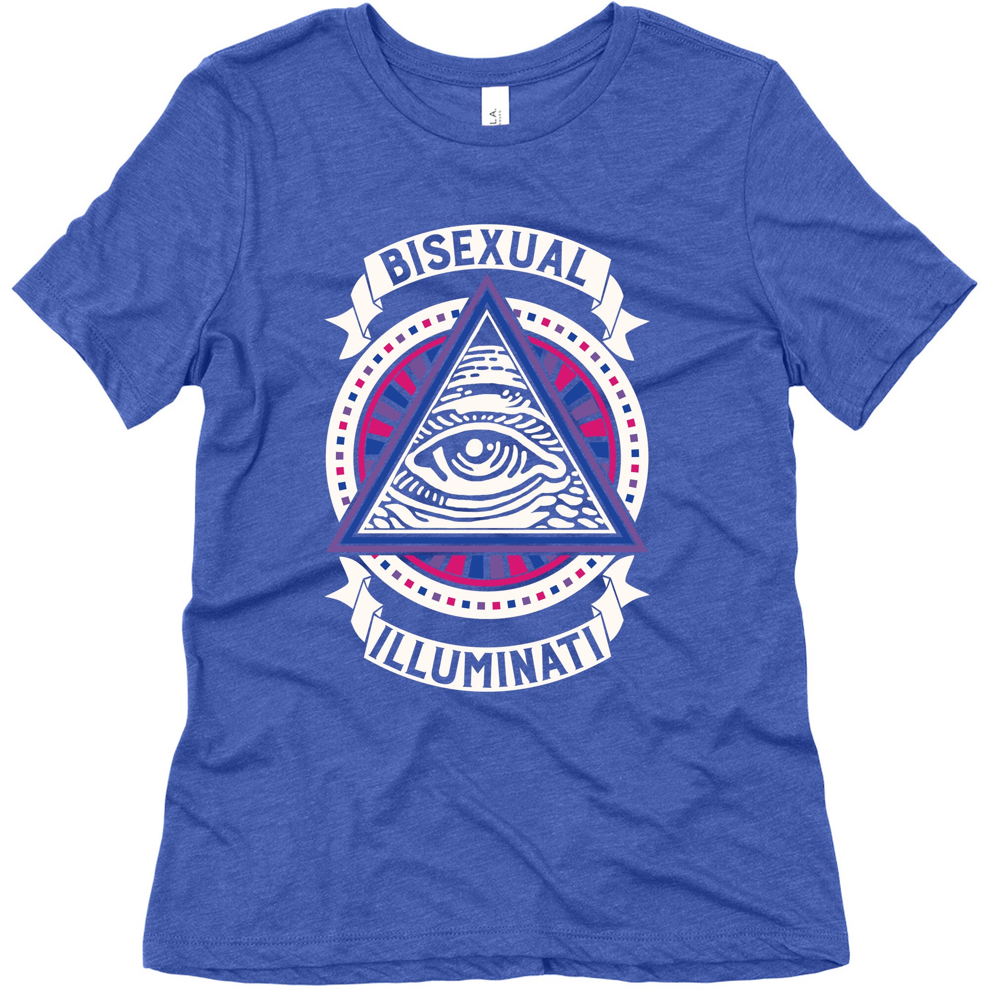 Bisexual Illuminati Women's Triblend Tee