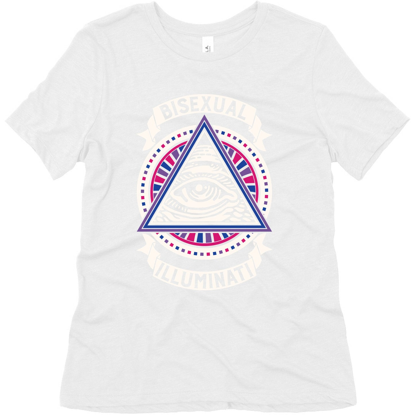 Bisexual Illuminati Women's Triblend Tee