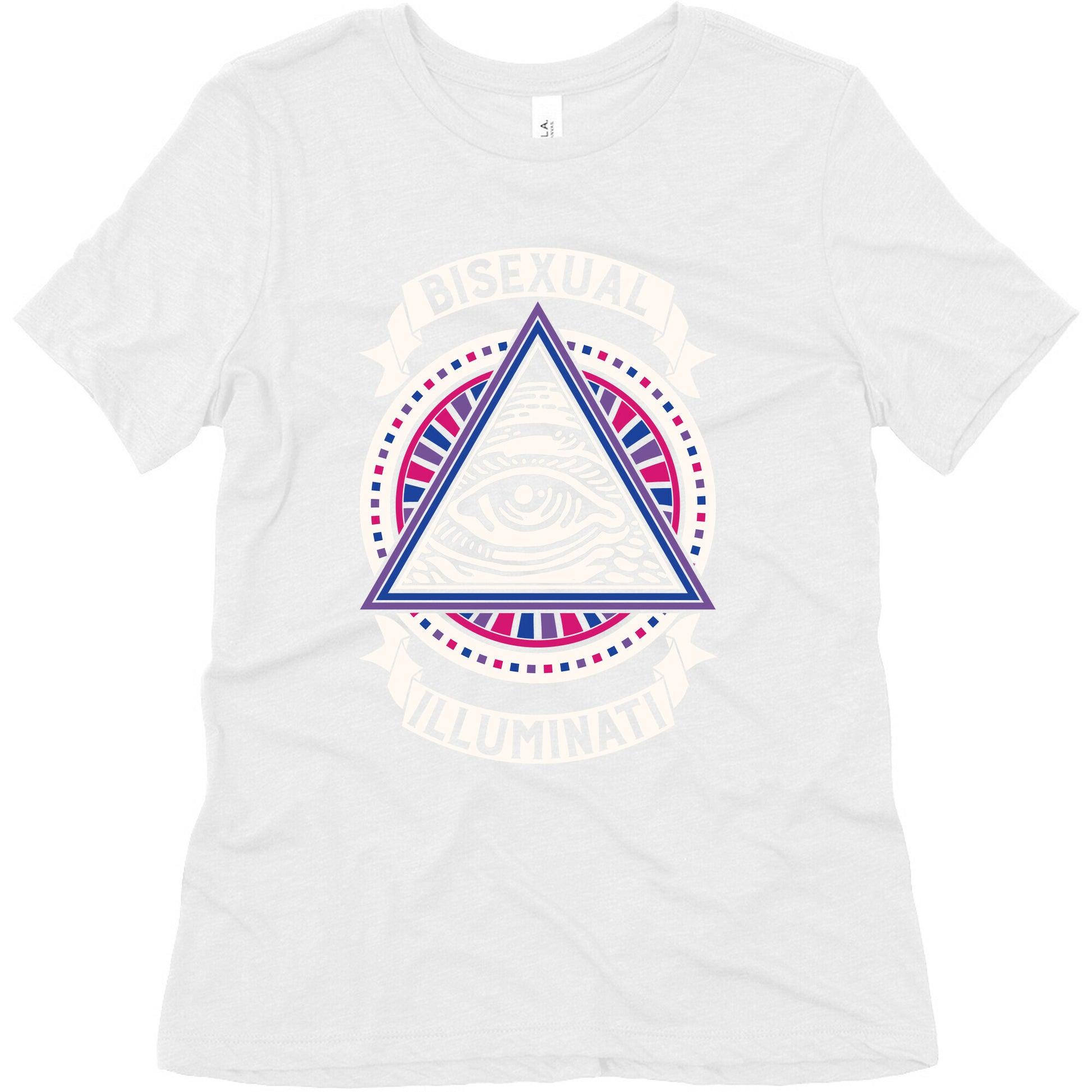 Bisexual Illuminati Women's Triblend Tee