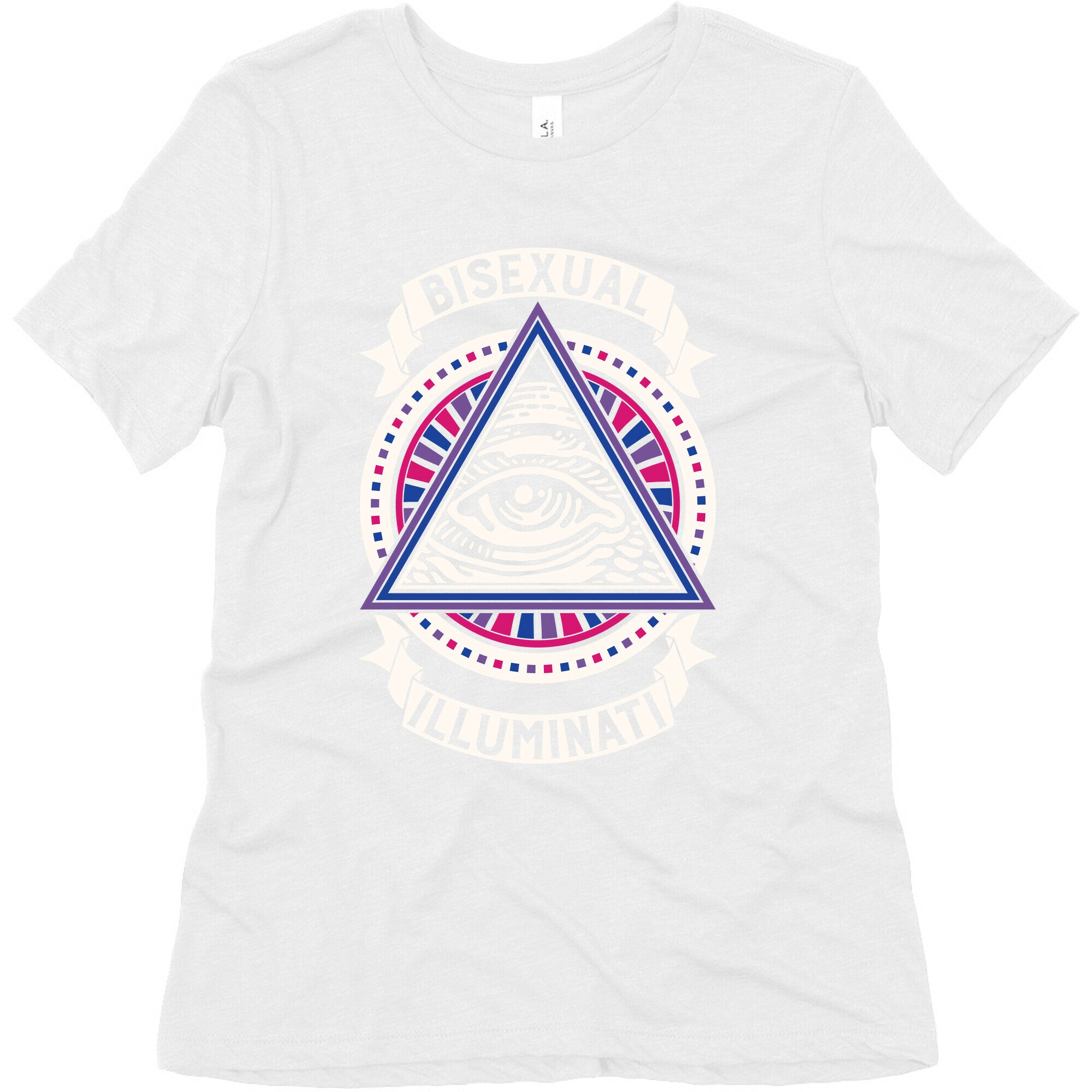 Bisexual Illuminati Women's Triblend Tee