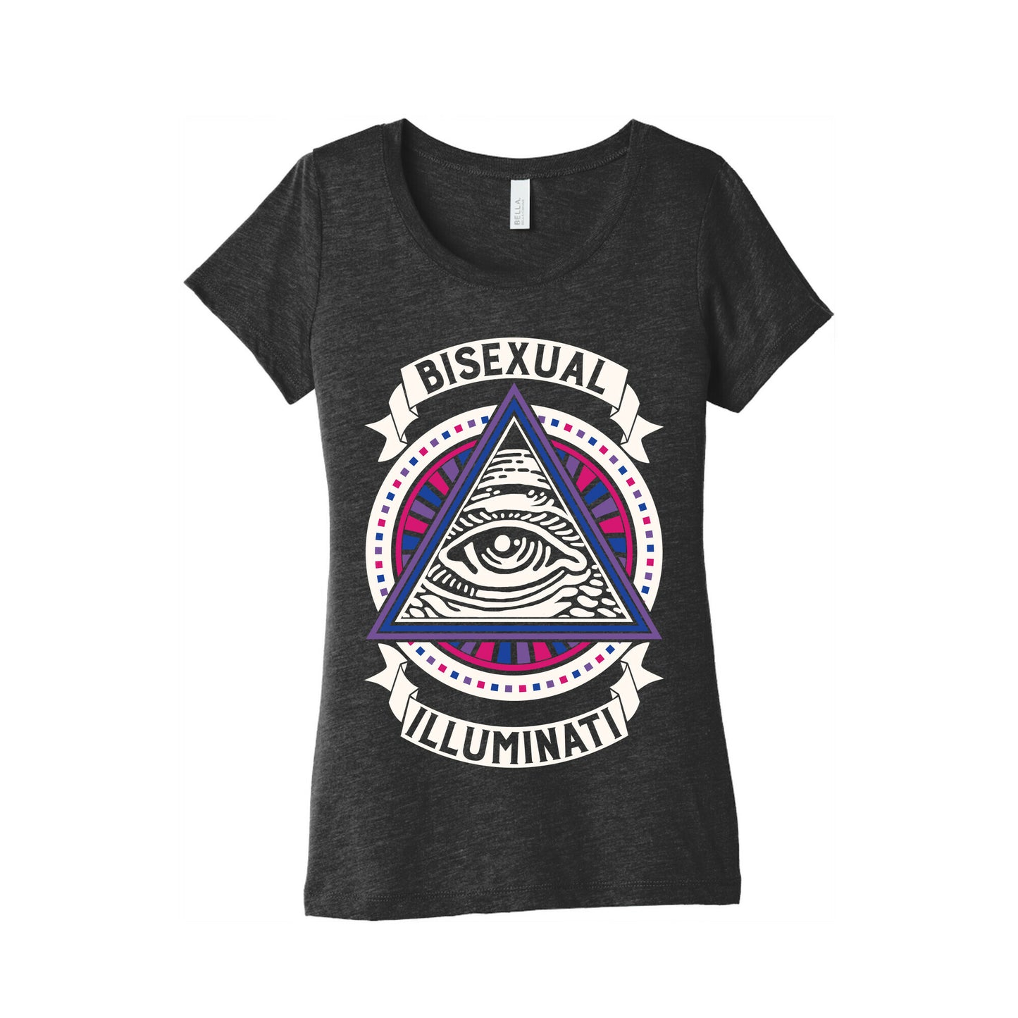 Bisexual Illuminati Women's Triblend Tee