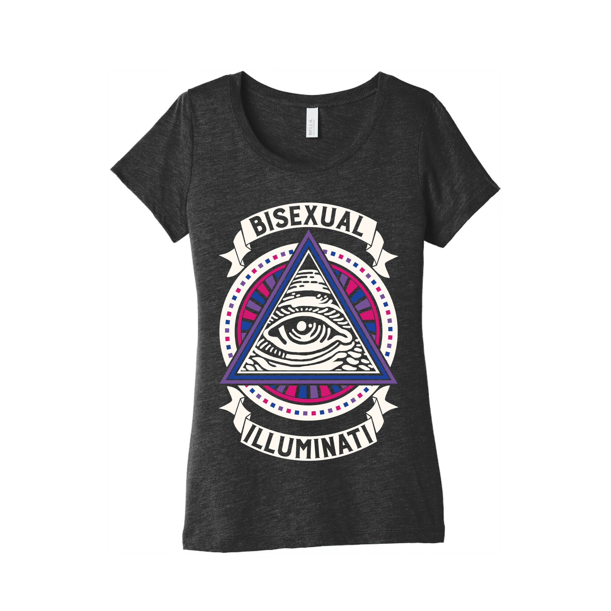 Bisexual Illuminati Women's Triblend Tee