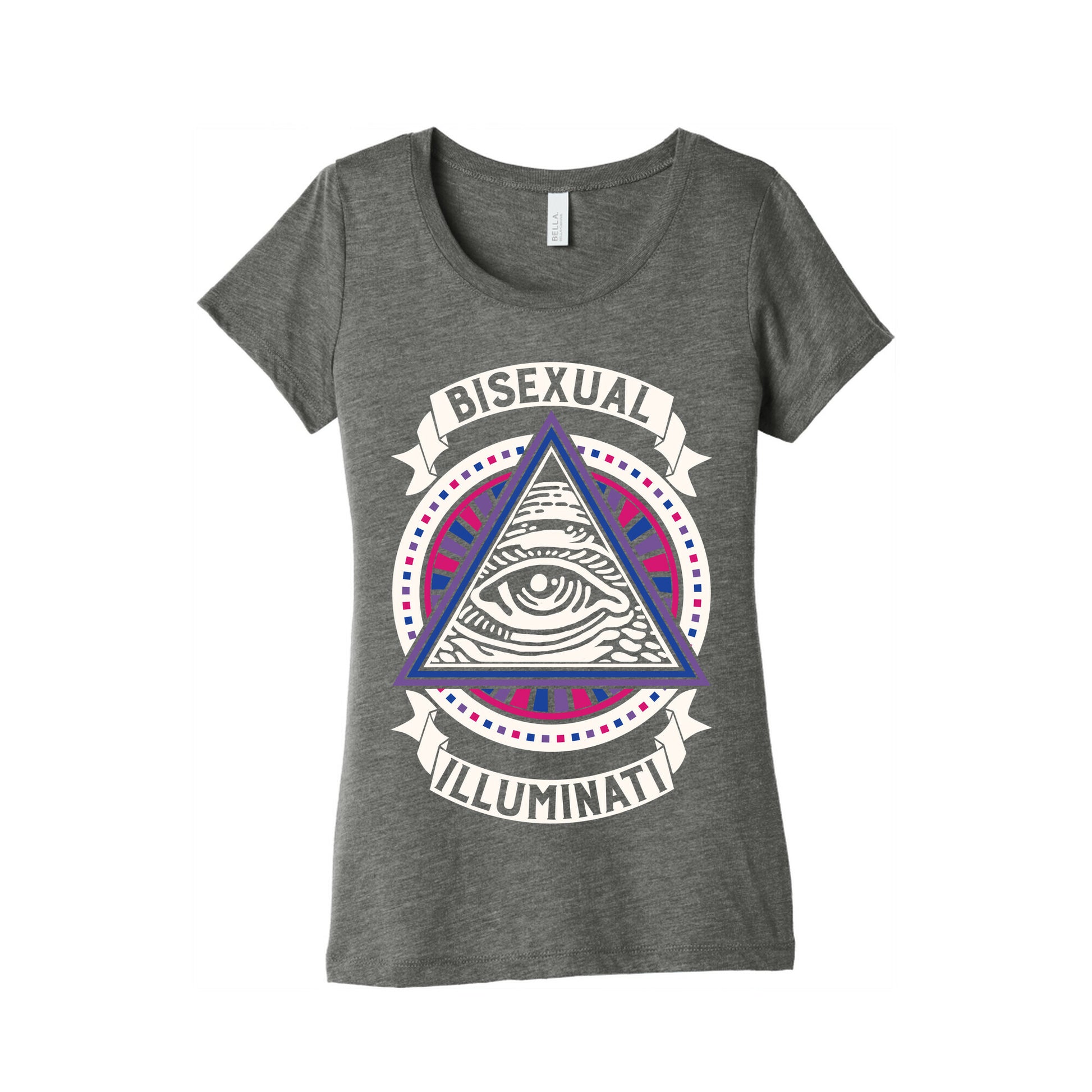 Bisexual Illuminati Women's Triblend Tee