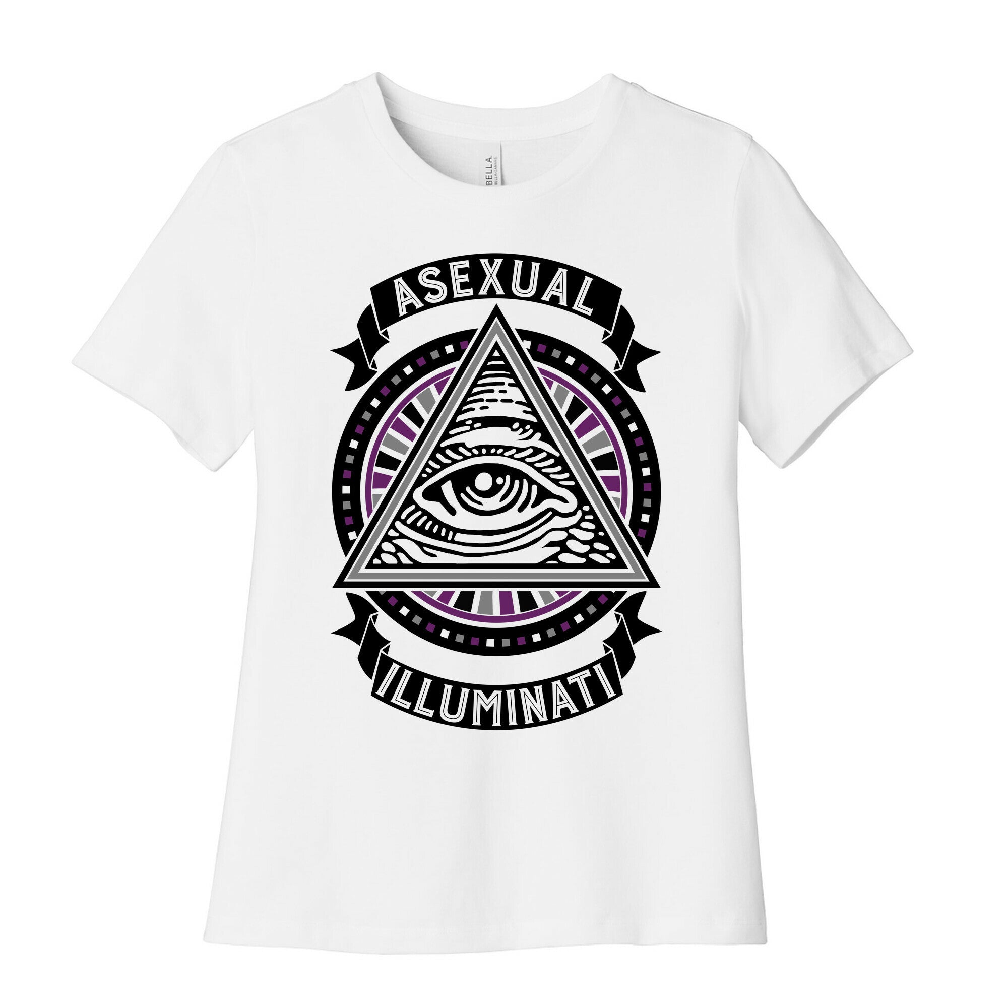 Asexual Illuminati Women's Cotton Tee