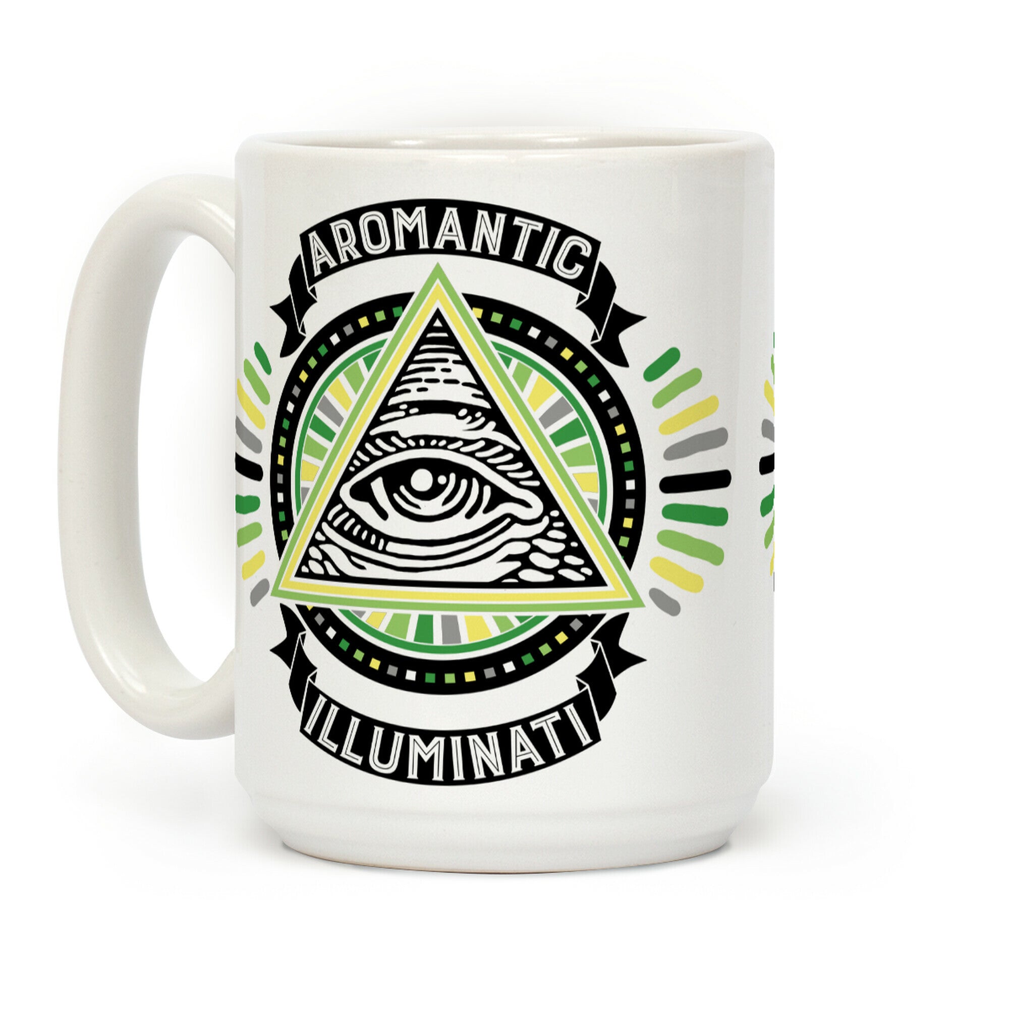 Aromantic Illuminati Coffee Mug