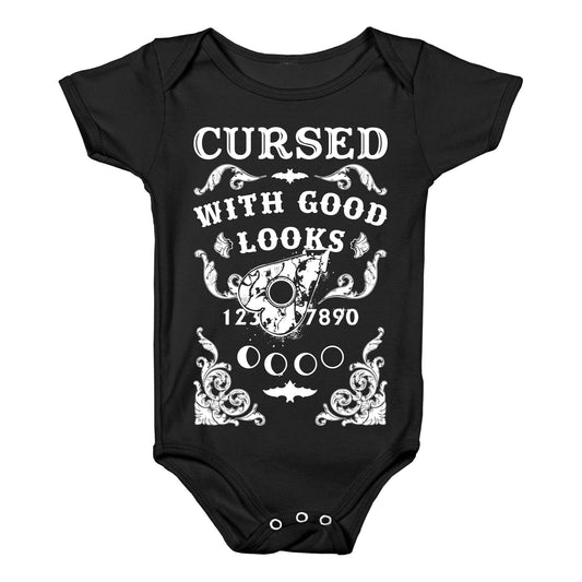 Cursed With Good Looks Baby One Piece