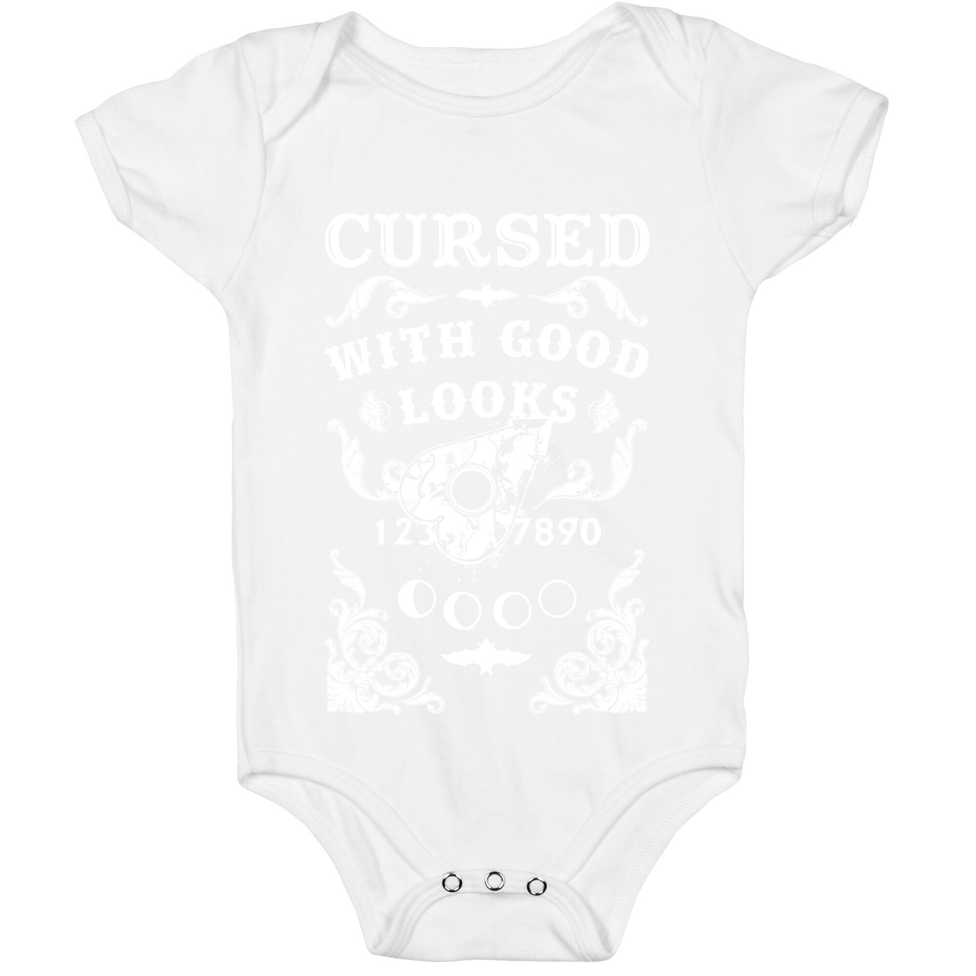 Cursed With Good Looks Baby One Piece