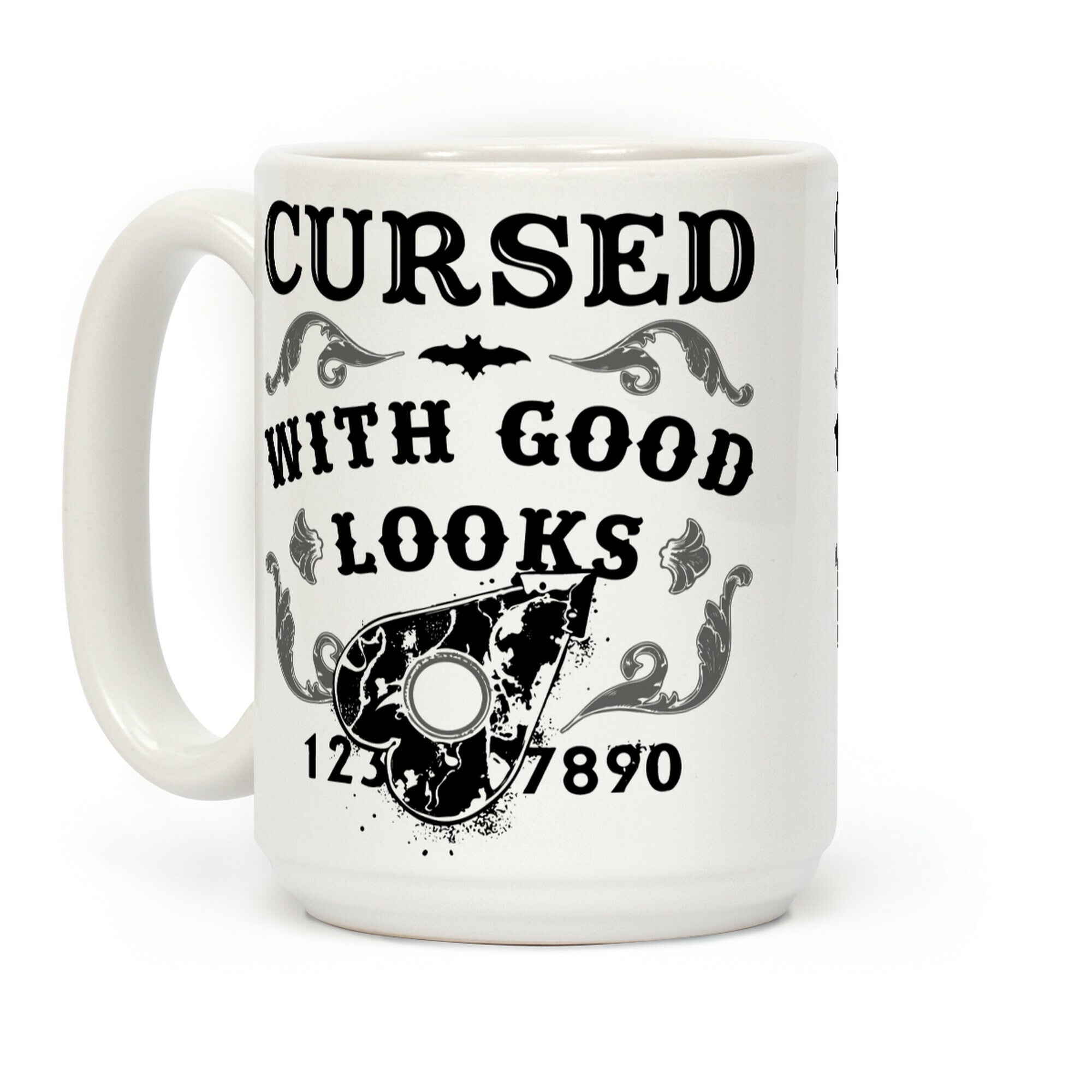 Cursed With Good Looks Coffee Mug