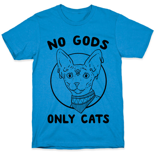 No Gods Only Cats T-Shirt