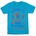 America The Brewtiful Unisex Triblend Tee