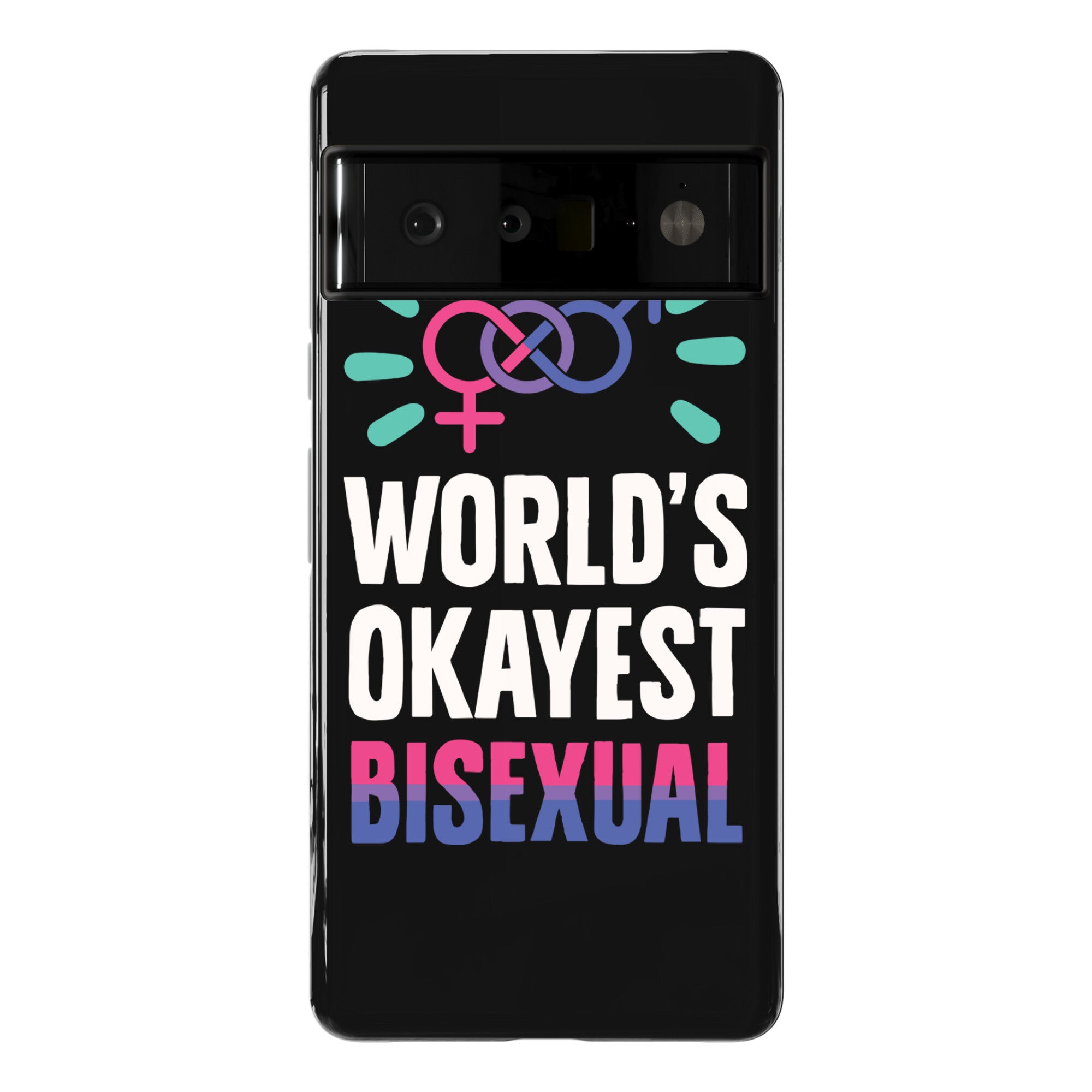 World's Okayest Bisexual Phone Case
