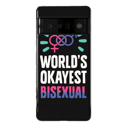 World's Okayest Bisexual Phone Case