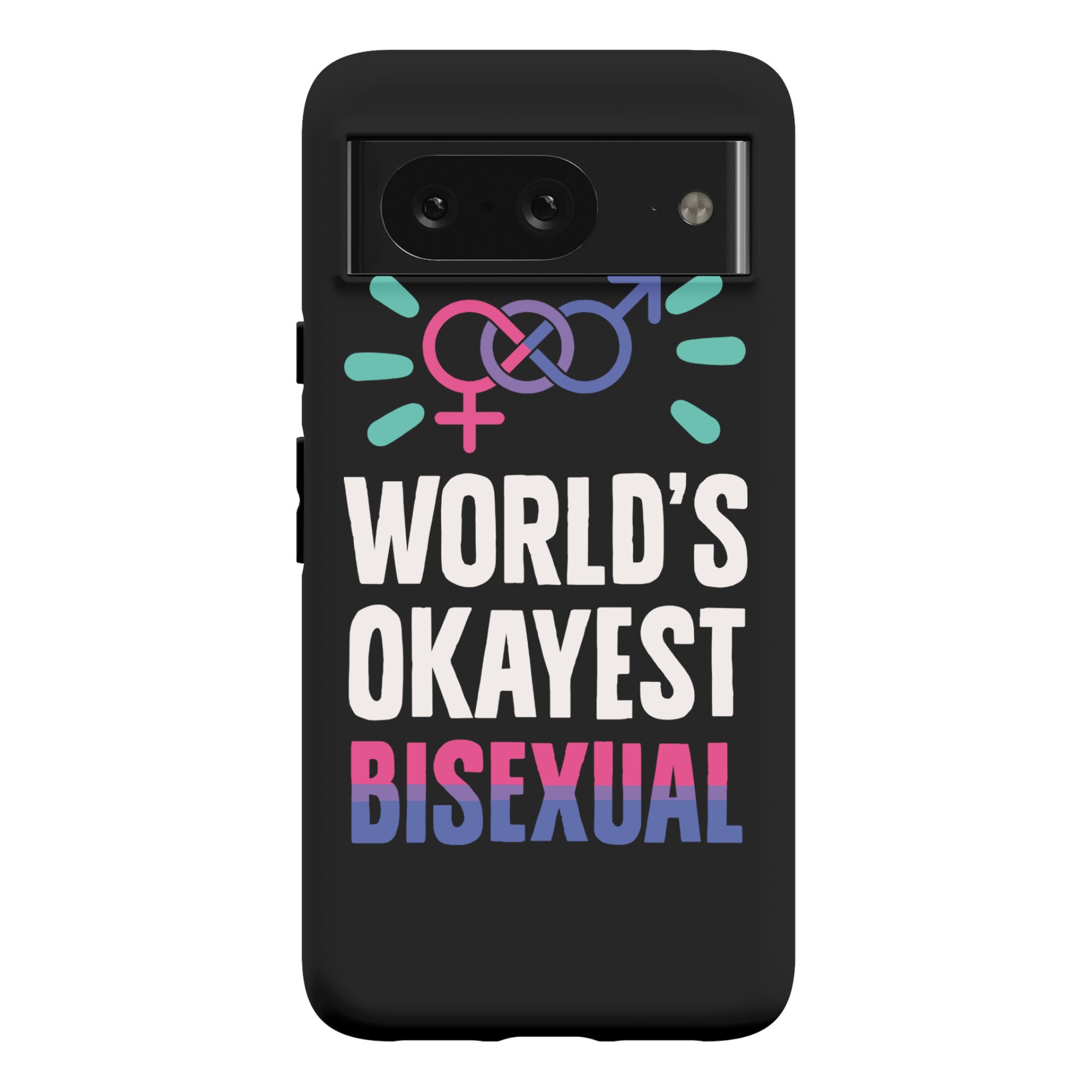 World's Okayest Bisexual Phone Case