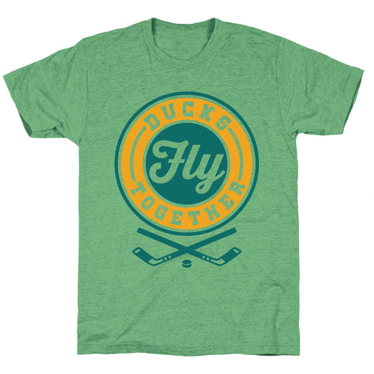 Ducks Fly Together Unisex Triblend Tee