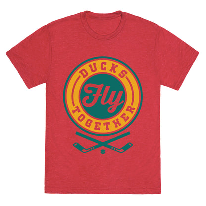 Ducks Fly Together Unisex Triblend Tee
