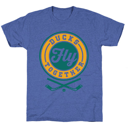 Ducks Fly Together Unisex Triblend Tee