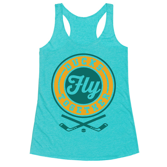 Ducks Fly Together Racerback Tank