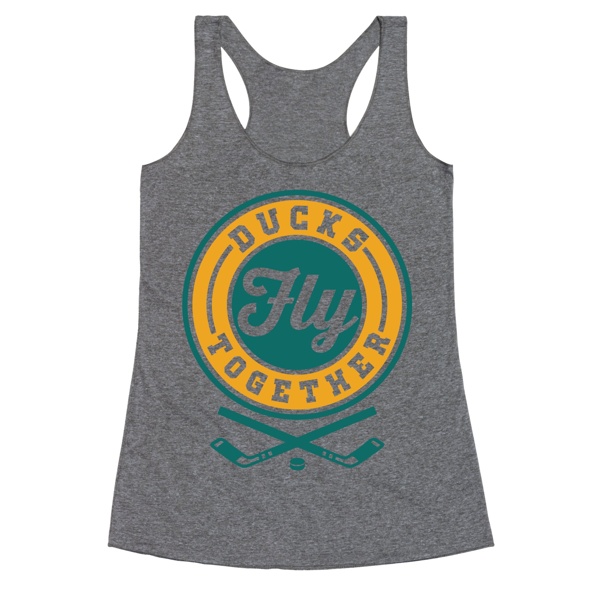 Ducks Fly Together Racerback Tank