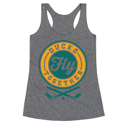 Ducks Fly Together Racerback Tank