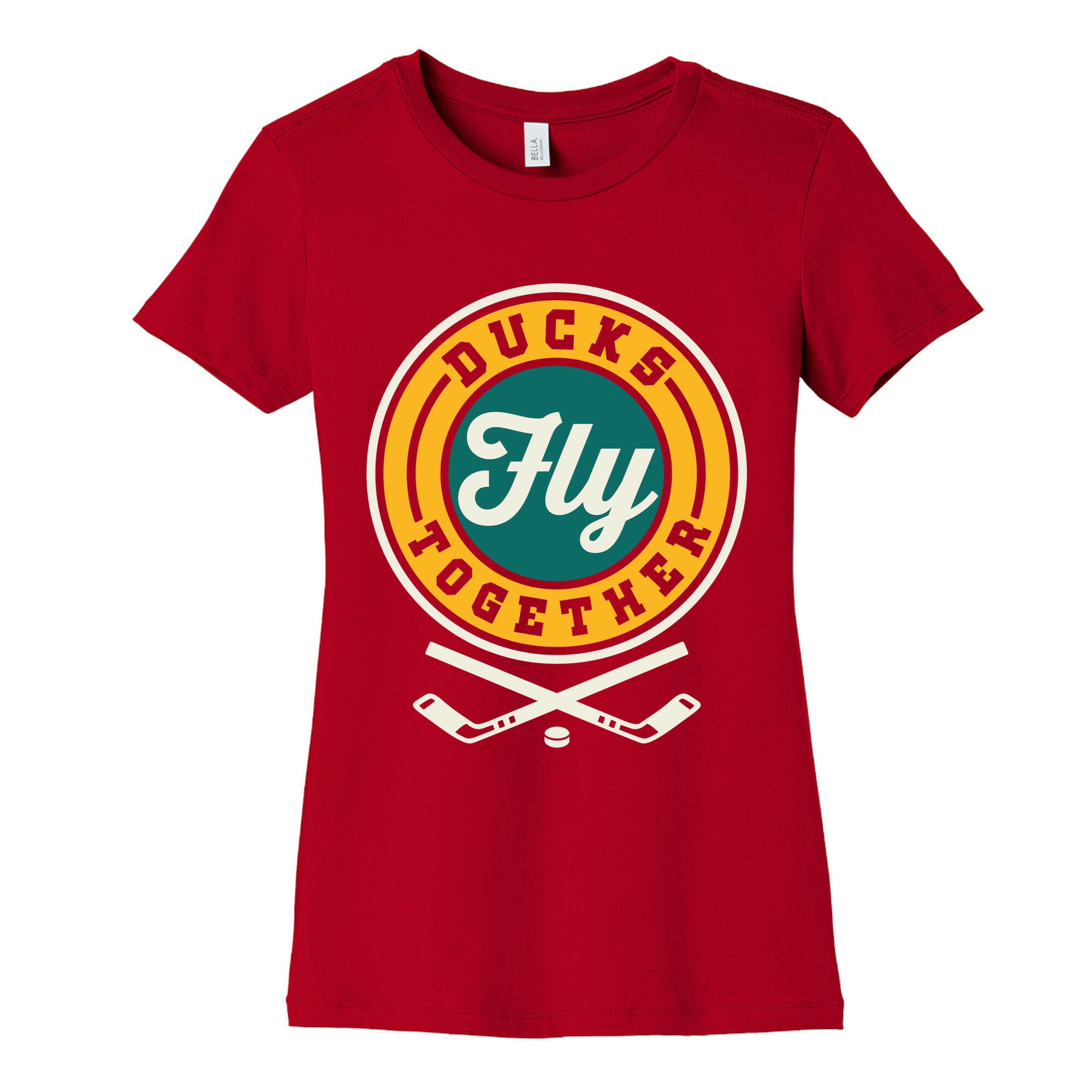 Ducks Fly Together Women's Cotton Tee