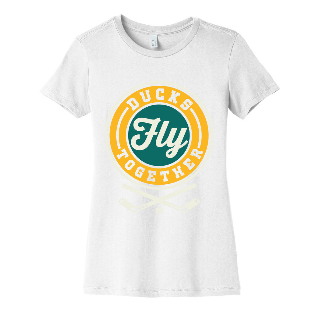 Ducks Fly Together Women's Cotton Tee